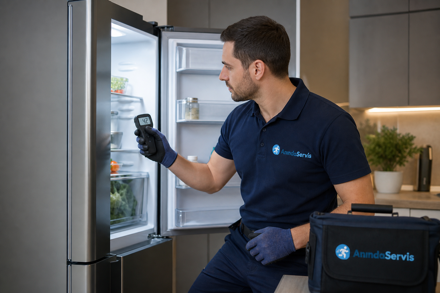 Anında Servis buzdolabı kontrolü - Eskişehir Hotpoint Buzdolabı Servisi